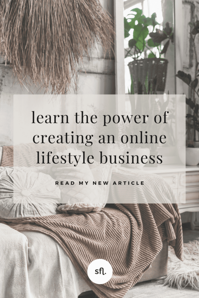  The Power Of Creating An Online Lifestyle Business